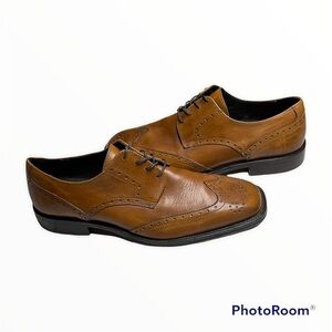 Aldo men’s leather lace up shoes size 43